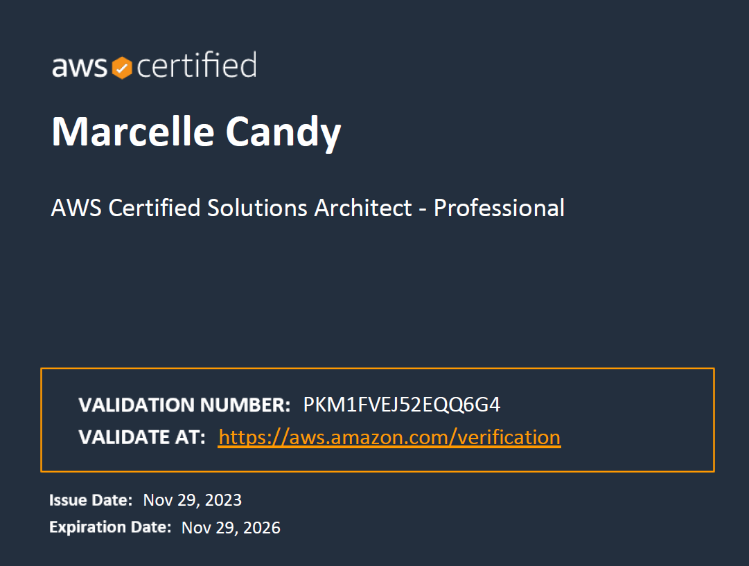 AWS Certified Solutions Architect – Professional